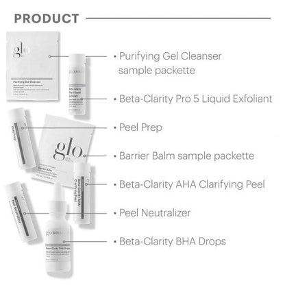 Beta - Clarity AHA Clarifying Peel Kit - Glo Skin Beauty UK&I